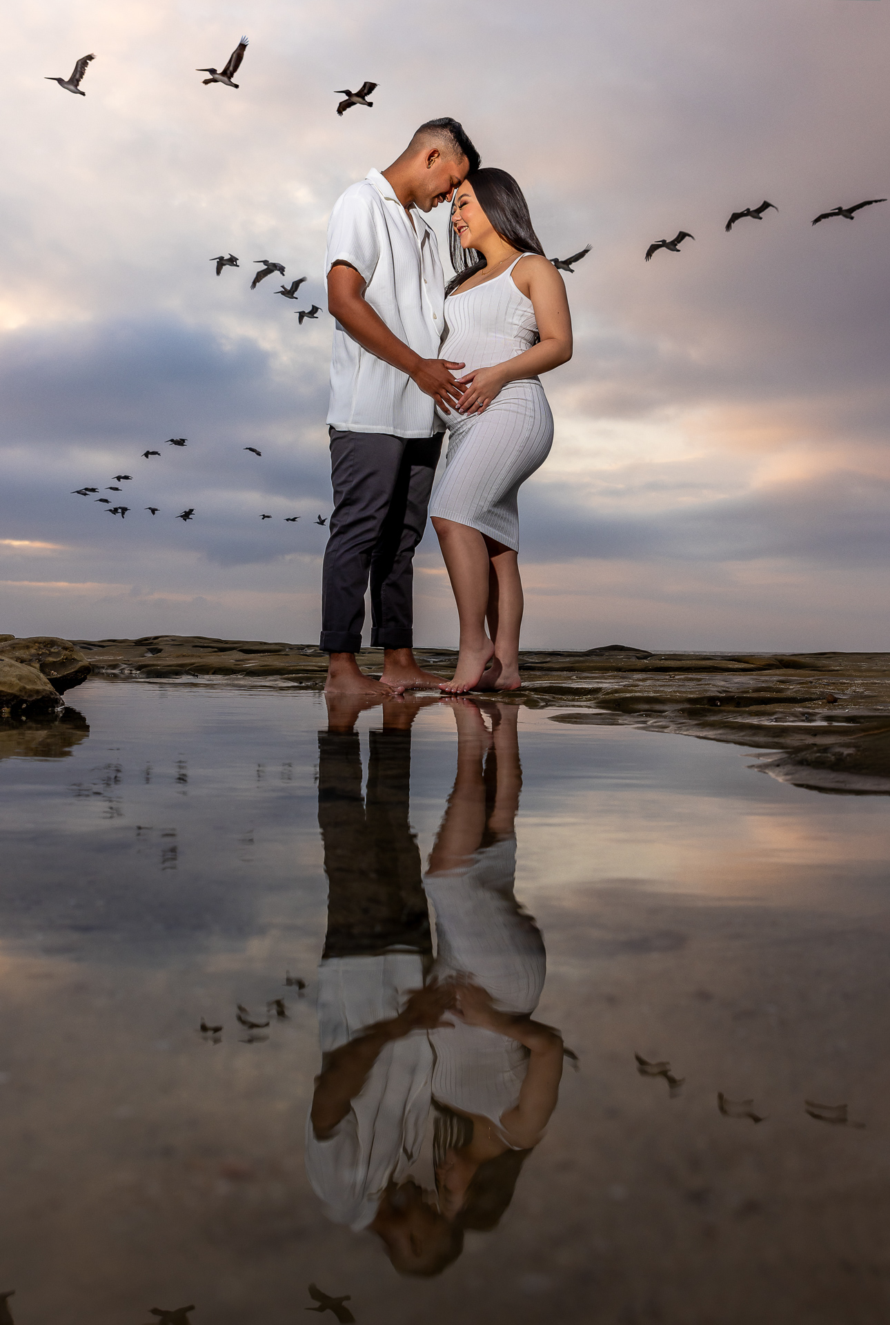 maternity – reflection birds